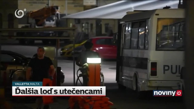 Ďalšia loď s utečencami