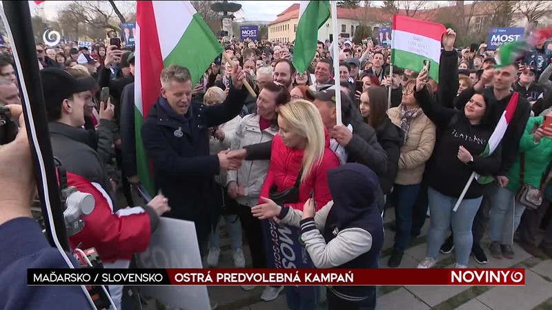 OSTRÁ PREDVOLEBNÁ KAMPAŃ