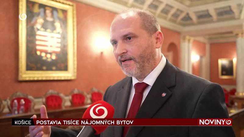 POSTAVIA TISÍCE NÁJOMNÝCH BYTOV