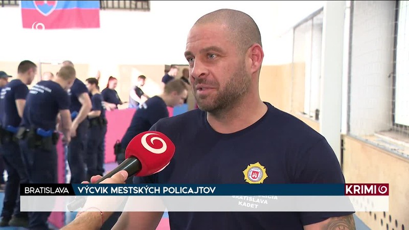 VÝCVIK MESTSKÝCH POLICAJTOV