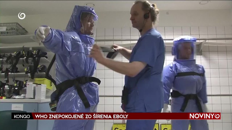 WHO ZNEPOKOJENÉ ZO ŠÍRENIA EBOLY