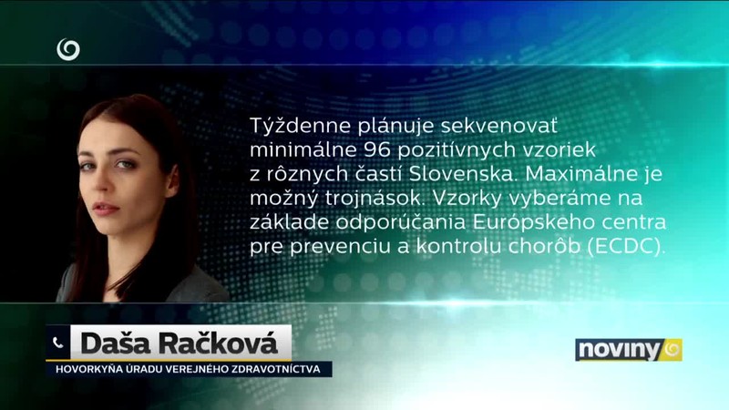 ÚVZ tiež sekvenuje vzorky