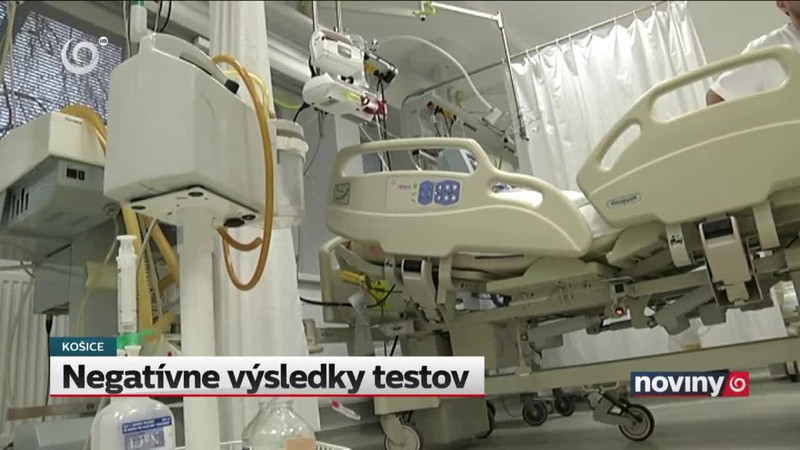 Negatívne výsledky testov v