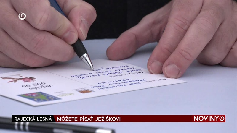 MÔŽETE PÍSAŤ JEŽIŠKOVI