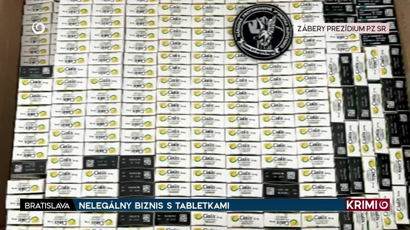 NELEGÁLNY BIZNIS S TABLETKAMI