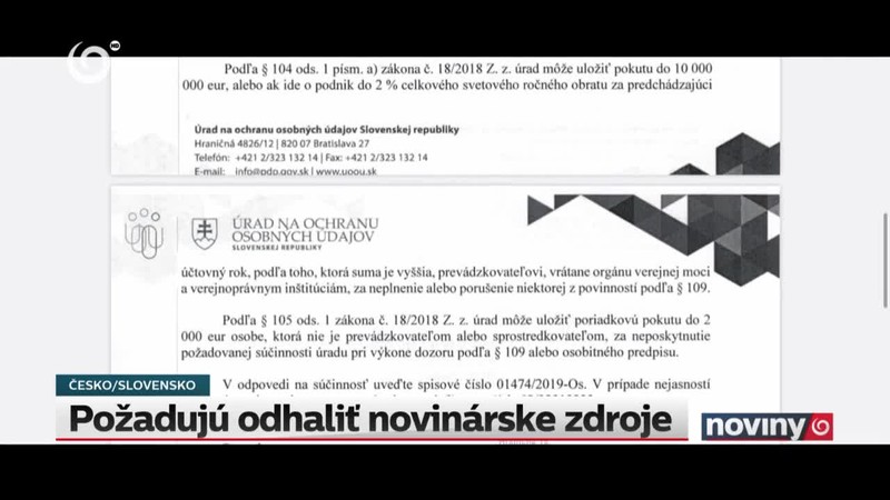 Požadujú odhaliť novinárske zdroje