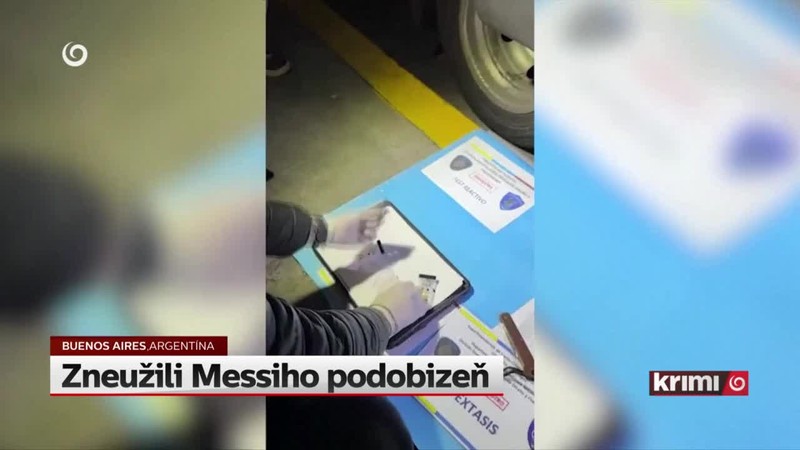 Zneužili Messiho podobizeň
