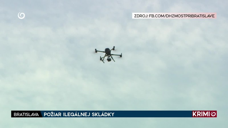 POŽIAR ILEGÁLNEJ SKLÁDKY