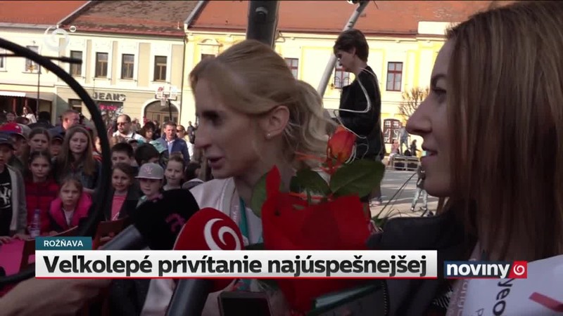 Veľkolepé privítanie najúspešnejšej