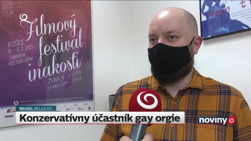 Konzervatívny účastník gay orgie