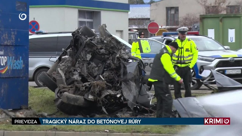 TRAGICKÝ NÁRAZ DO BETÓNOVEJ RÚRY