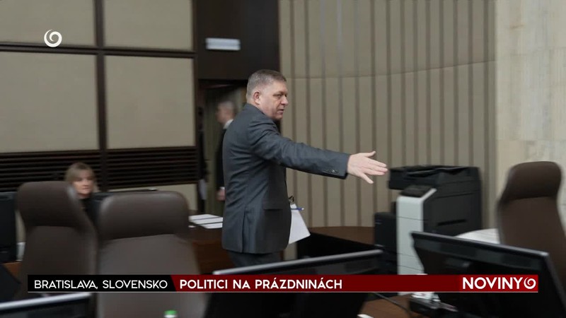 POLITICI NA PRÁZDNINÁCH