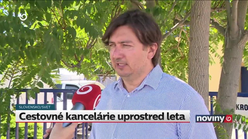 Cestovné kancelárie uprostred leta