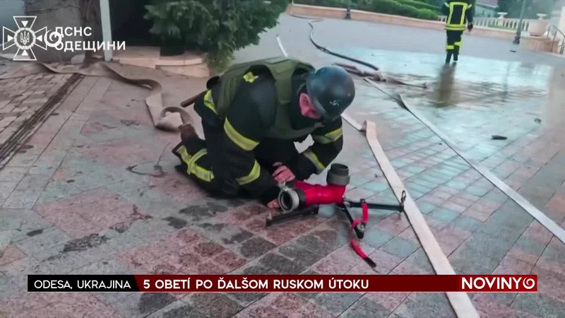 5 OBETÍ PO ĎALŠOM RUSKOM ÚTOKU