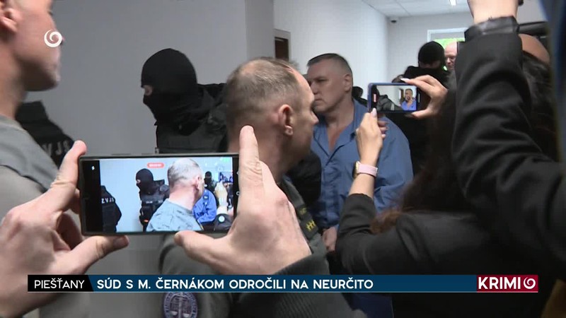 SÚD S M. ČERNÁKOM ODROČILI NA NEURČITO