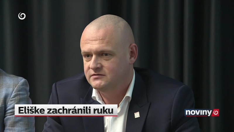 Eliške zachránili ruku