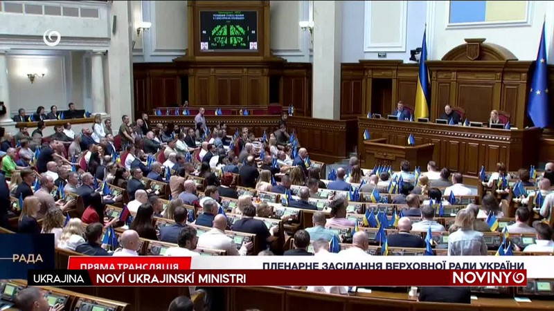 NOVÍ UKRAJINSKÍ MINISTRI