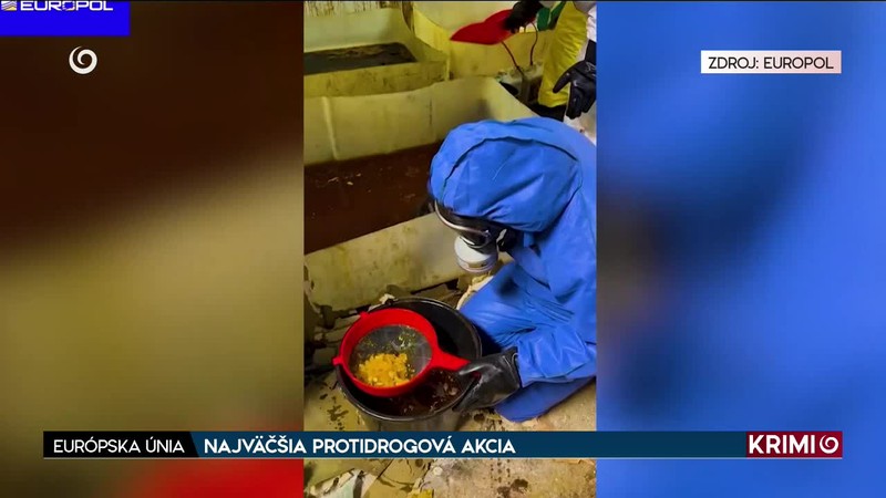 NAJVÄČŠIA PROTIDROGOVÁ AKCIA