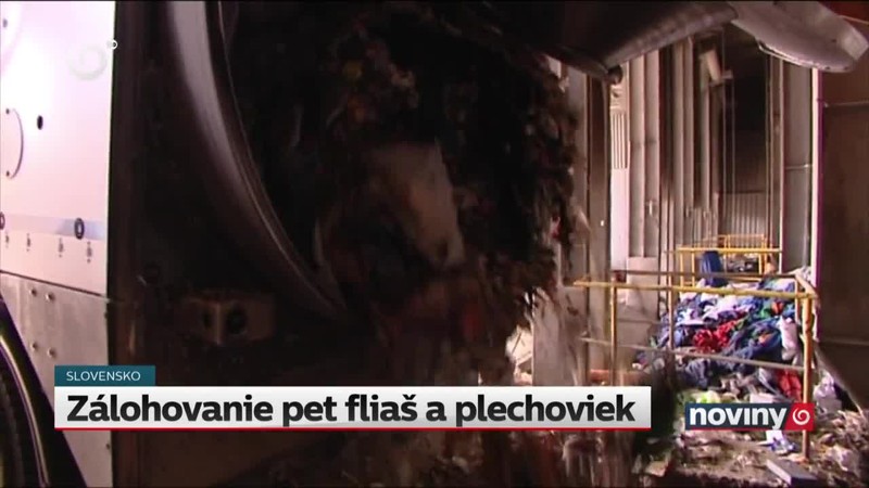 Zálohovanie pet fliaš a plechoviek