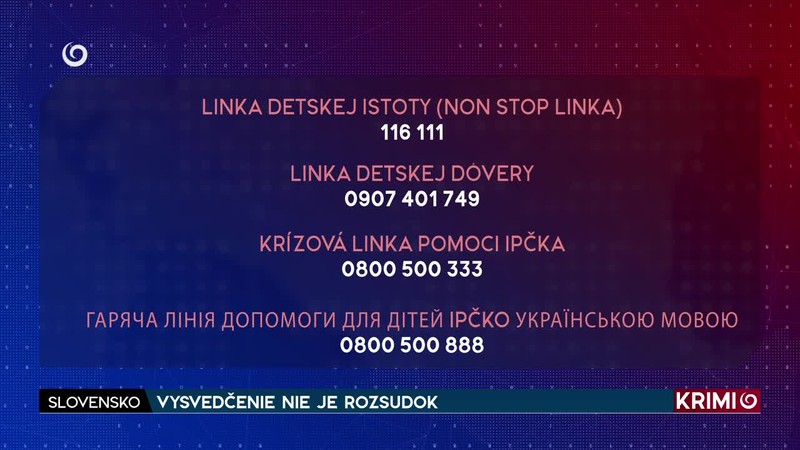 VYSVEDČENIE NIE JE ROZSUDOK