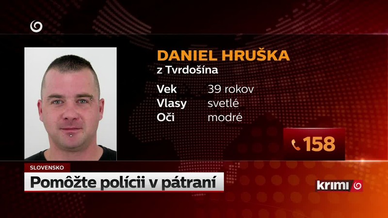 Pomôžte polícii v pátraní