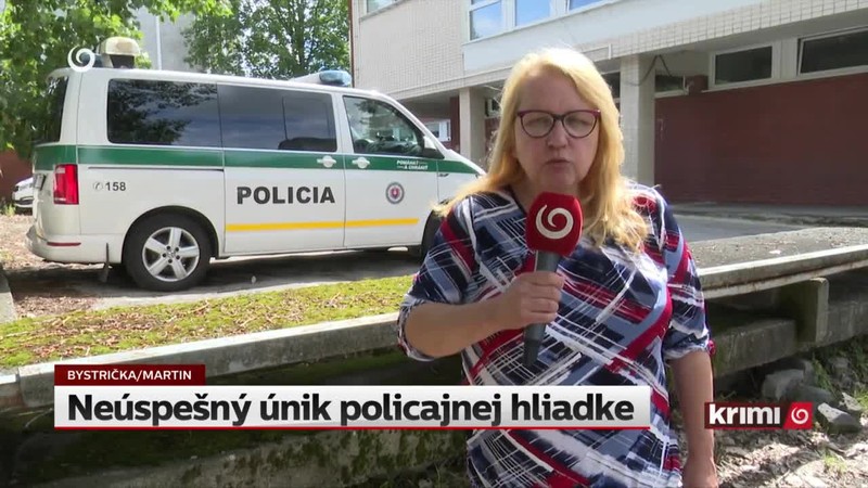 Neúspešný únik policajnej hliadke