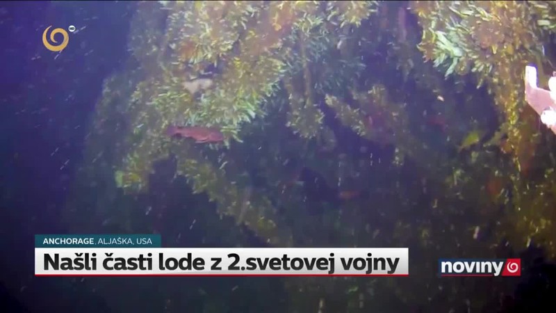 Našli časti lode z 2.svetovej vojny