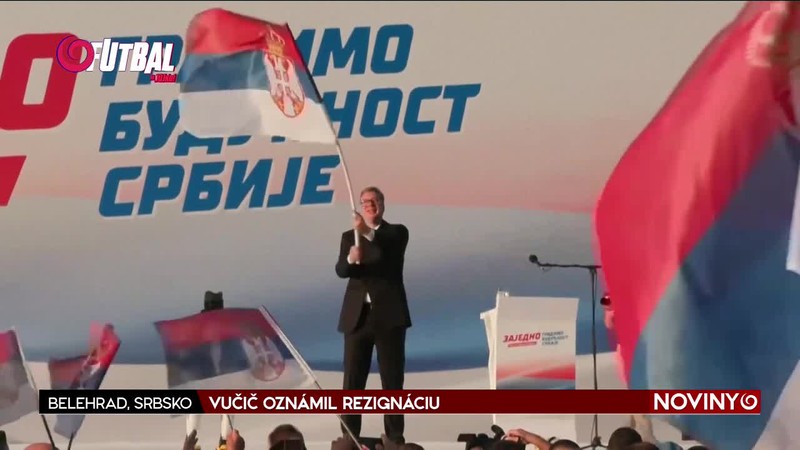 VUČIČ OZNÁMIL REZIGNÁCIU