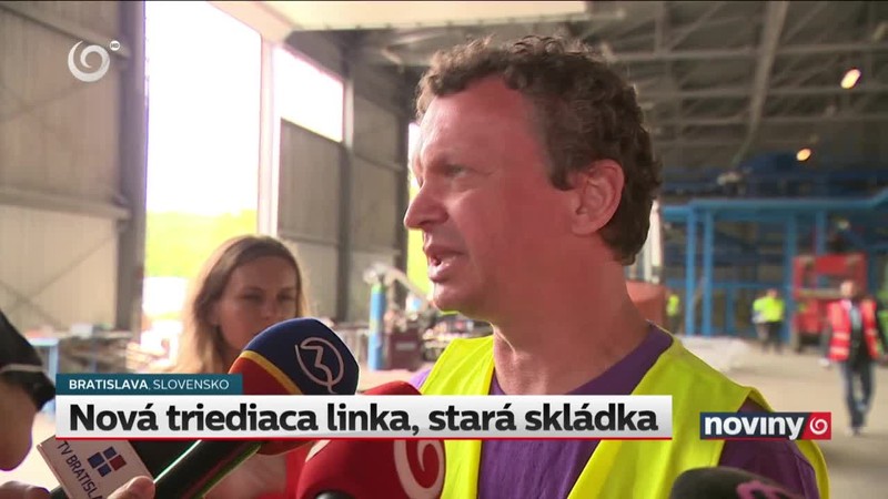 Nová triediaca linka, stará skládka