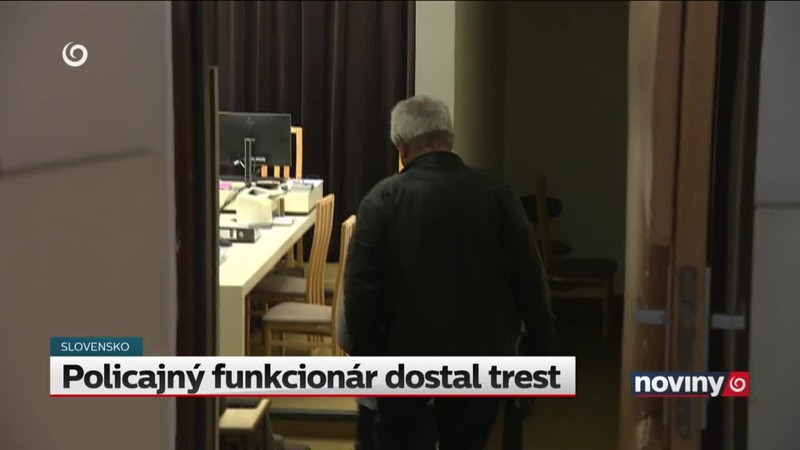 Policajný funkcionár dostal trest