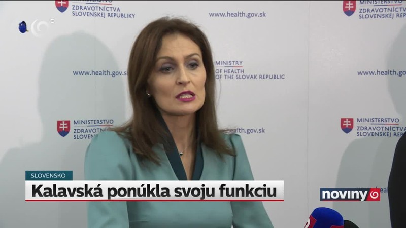 Kalavská ponúkla svoju funkciu