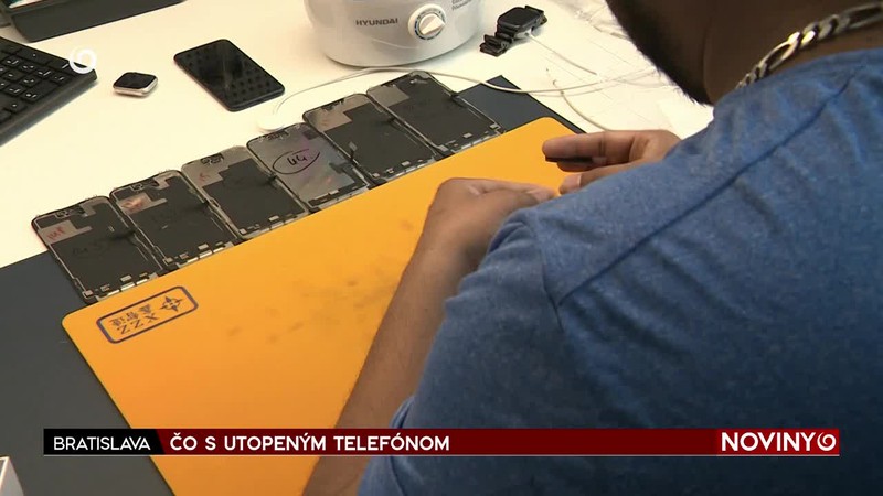 ČO S UTOPENÝM TELEFÓNOM