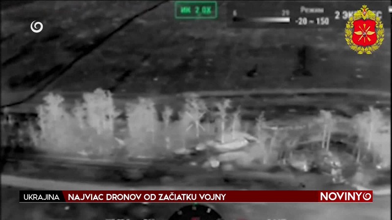 NAJVIAC DRONOV OD ZAČIATKU VOJNY