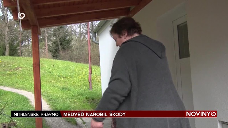 MEDVEĎ NAROBIL ŠKODY