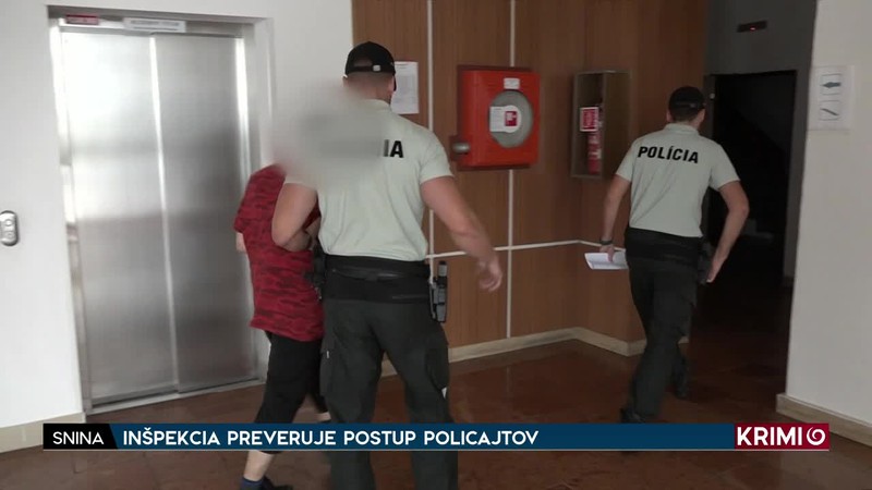 INŠPEKCIA PREVERUJE POSTUP POLICAJTOV