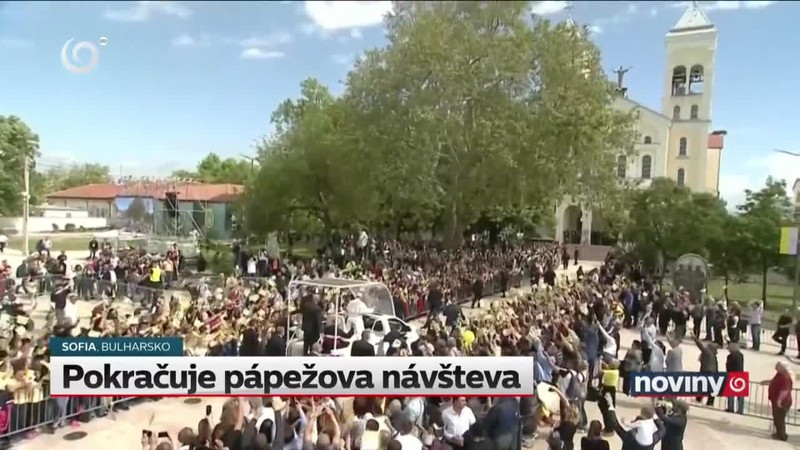 Pokračuje pápežova návšteva