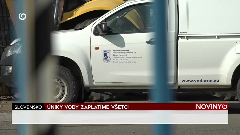 ÚNIKY VODY ZAPLATÍME VŠETCI