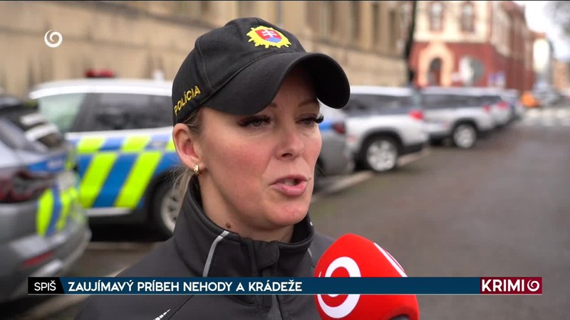 ZAUJÍMAVÝ PRÍBEH NEHODY A KRÁDEŽE