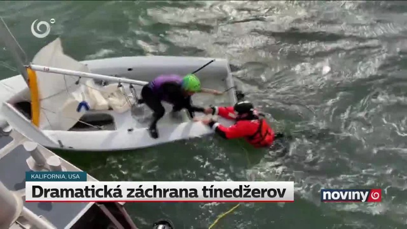 Dramatická záchrana tínedžerov