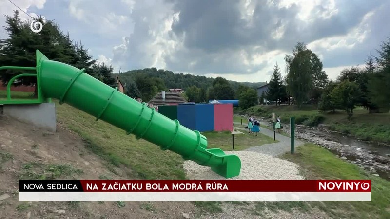 NA ZAČIATKU BOLA MODRÁ RÚRA