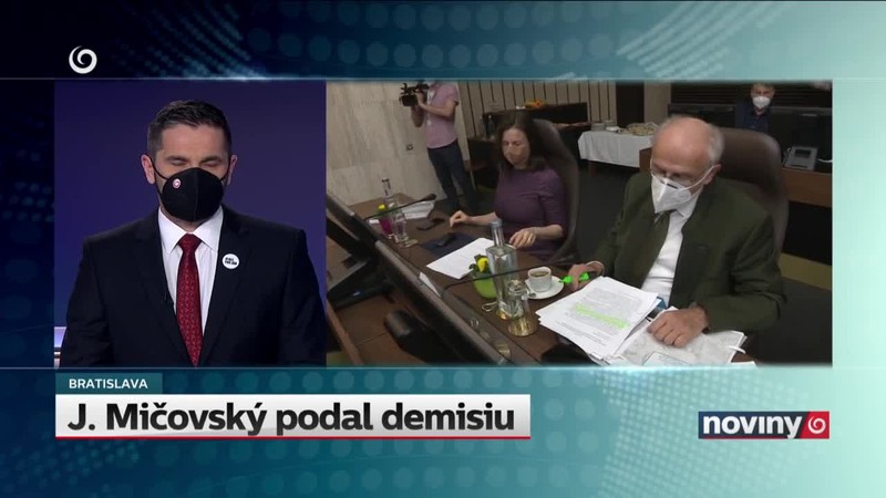 J. Mičovský podal demisiu