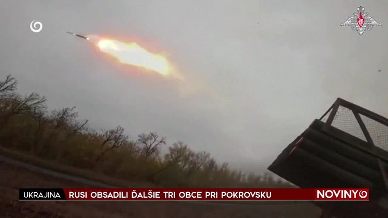 RUSI OBSADILI ĎALŠIE TRI OBCE PRI POKROVSKU