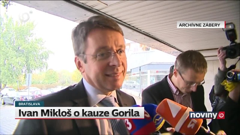 Ivan Mikloš o kauze Gorila