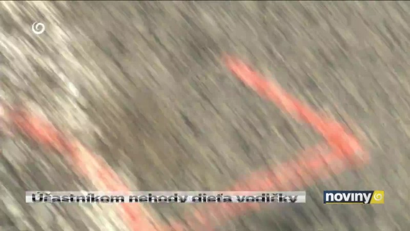 Účastníkom nehody dieťa vodičky