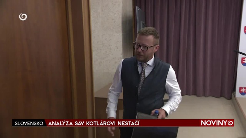 ANALÝZA SAV KOTLÁROVI NESTAČÍ