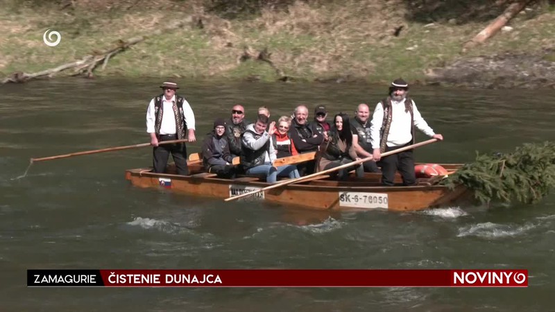 ČISTENIE DUNAJCA