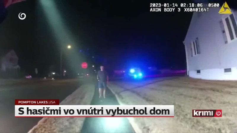 S hasičmi vo vnútri vybuchol dom
