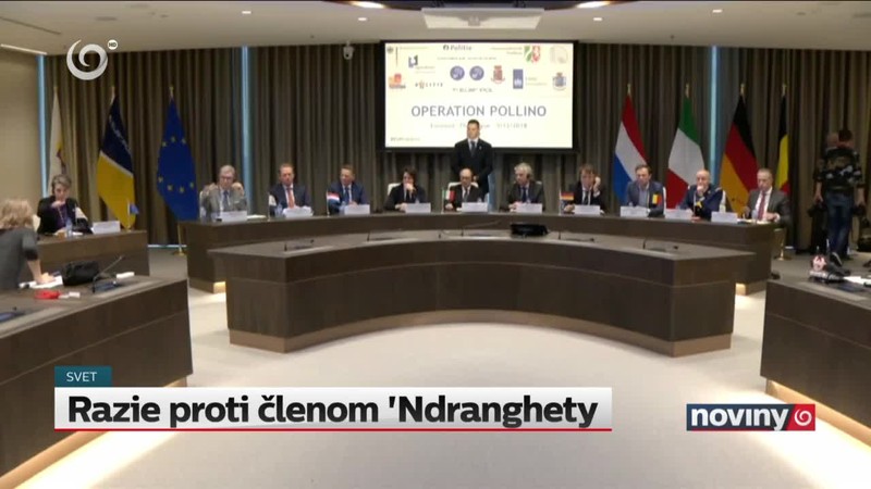 Razie proti členom 'Ndranghety