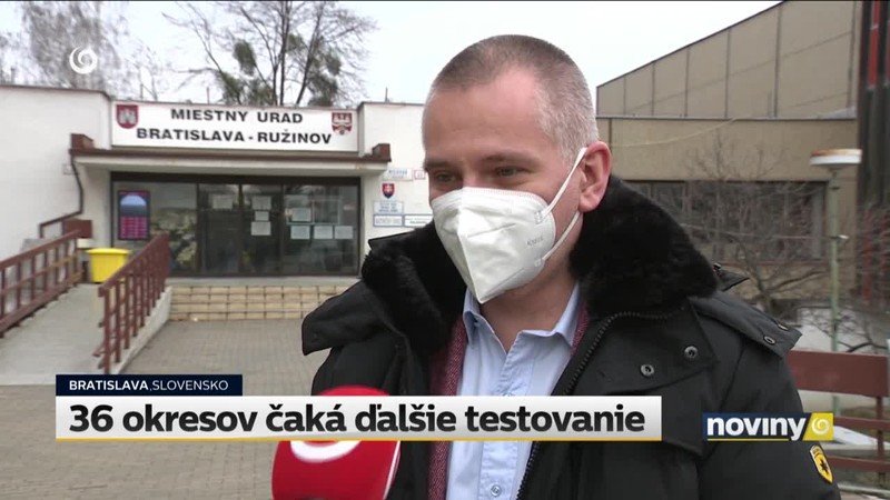 36 okresov čaká ďalšie testovanie