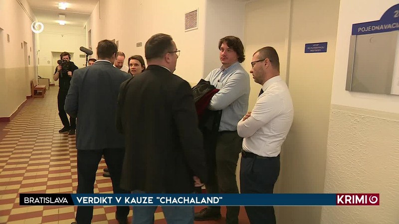 VERDIKT V KAUZE "CHACHALAND"